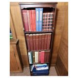 Pair of Vintage Bookshelfs W/Books