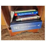 Pair of Vintage Bookshelfs W/Books