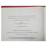 Vintage Encyclopedia Set with Original Shelf