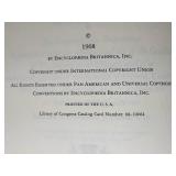 Vintage Encyclopedia Set with Original Shelf