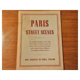 Vintage Paris Street Scene Prints
