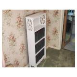 Vintage White Bookshelf