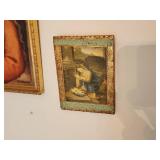 Vintage Christ & Madonna Italian Miniatures