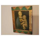 Vintage Christ & Madonna Italian Miniatures