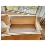 Vintage 96" Long Classic Sofa