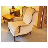 Vintage Wingback Armchair