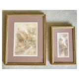 Vintage Micheal Bond Etchings