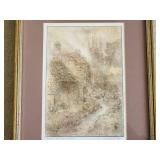 Vintage Micheal Bond Etchings