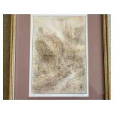 Vintage Micheal Bond Etchings