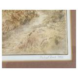 Vintage Micheal Bond Etchings