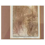 Vintage Micheal Bond Etchings