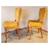 Vintage Upholstered Side Chairs