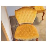 Vintage Upholstered Side Chairs