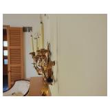 Large Vintage Florentia 7 Light Wall Sconce