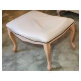 Vintage Leather Ottoman