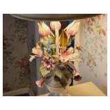 Vintage Flower Lamp