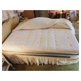 Vintage Hollywood Regency Style Bed