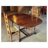 Vintage Table and Chairs