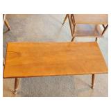 Vintage Coffee and Pair of End Tables