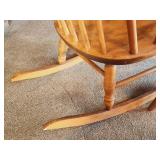 Vintage Rocker and Side Table