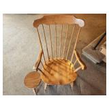 Vintage Rocker and Side Table