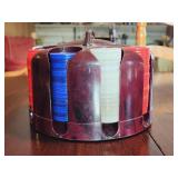 Vintage Poker Chips and Playing Cards