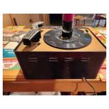 Vintage RCA Record Player w/ Records