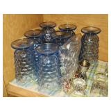 Vintage Bar Glasses, etc