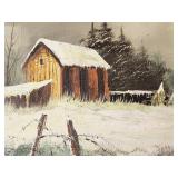 Vintage Oil on Canvas