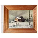 Vintage Oil on Canvas