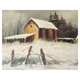 Vintage Oil on Canvas