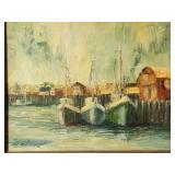 Vintage Oil on Board