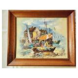 Vintage Oil on Canvas