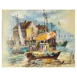 Vintage Oil on Canvas