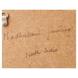 2 Vintage Madhubani Paintings