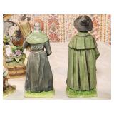 9 Vintage China Figurines