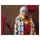 Vintage Kenner Dusty Doll and Shower