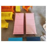 Large Vintage Lot Barbie Clothing, Furniture, etc.