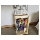 Large Vintage Lot Barbie Clothing, Furniture, etc.