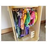 Large Vintage Lot Barbie Clothing, Furniture, etc.