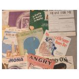 Vintage Sheet Music