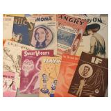 Vintage Sheet Music