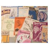 Vintage Sheet Music