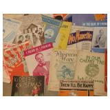 Vintage Sheet Music