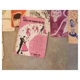Vintage Sheet Music