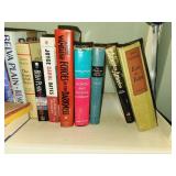 Vintage Bookshelf and Books