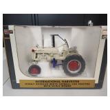White Farmall Cub Tractor with Sickle Mower 1/16