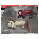 Farmall Cub with 153 Disk Plow & Farmall Cub Demonstrator with leveling and grader blade 1/16