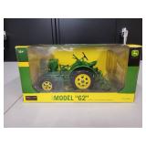 John Deere 1937 Model “62” with L-14 one row cultivator 1/16