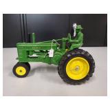 John Deere Model A with Driver 1/16 Scale
